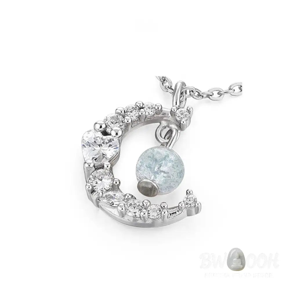 Buddha Stones Strawberry Quartz Blue Crystal Love Healing Necklace - BWOOOH - Necklaces &amp; Pendants