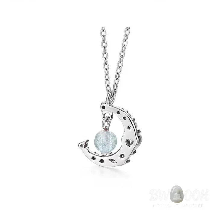 Buddha Stones Strawberry Quartz Blue Crystal Love Healing Necklace - BWOOOH - Necklaces &amp; Pendants