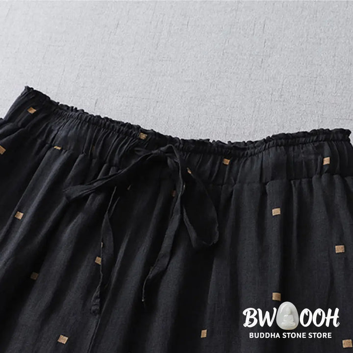 BWOOOH printed wide-leg yoga pants - Summer Casual Polka Dot Pattern Design C