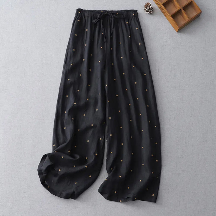 BWOOOH printed wide-leg yoga pants - Summer Casual Polka Dot Pattern Design C