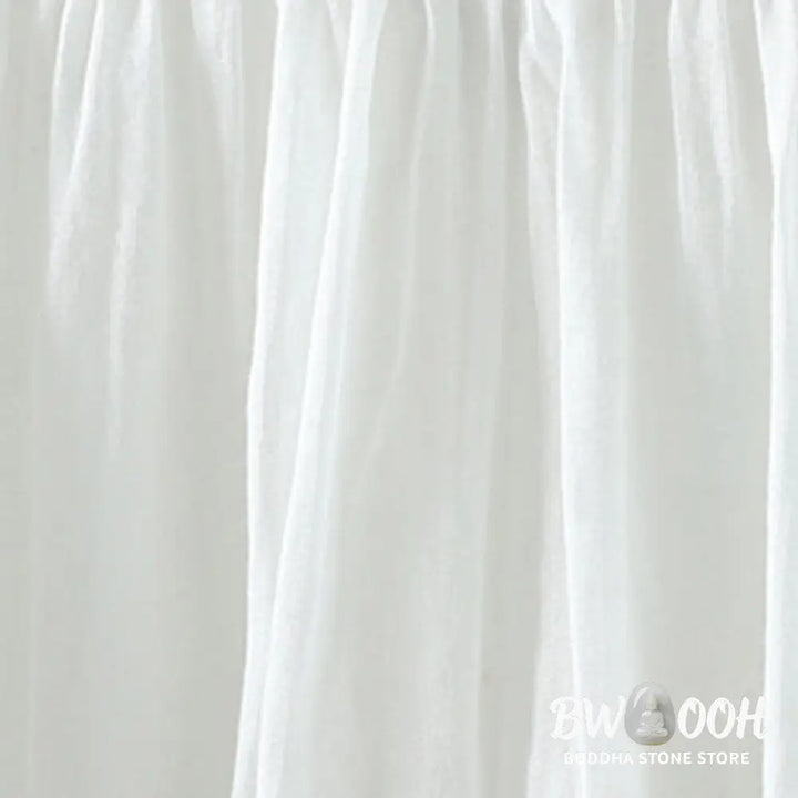Buddha Stones Summer Retro Pure Color Tassel Design Women’s Skirt With Pockets - Skirt