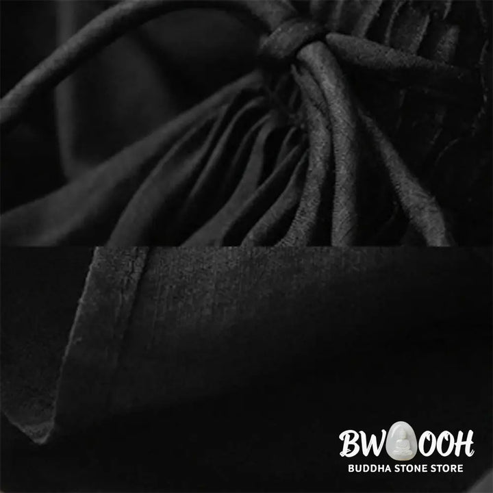 Buddha Stones Summer Solid Color Elastic Waist Drawstring Women’s Skirt - Skirt