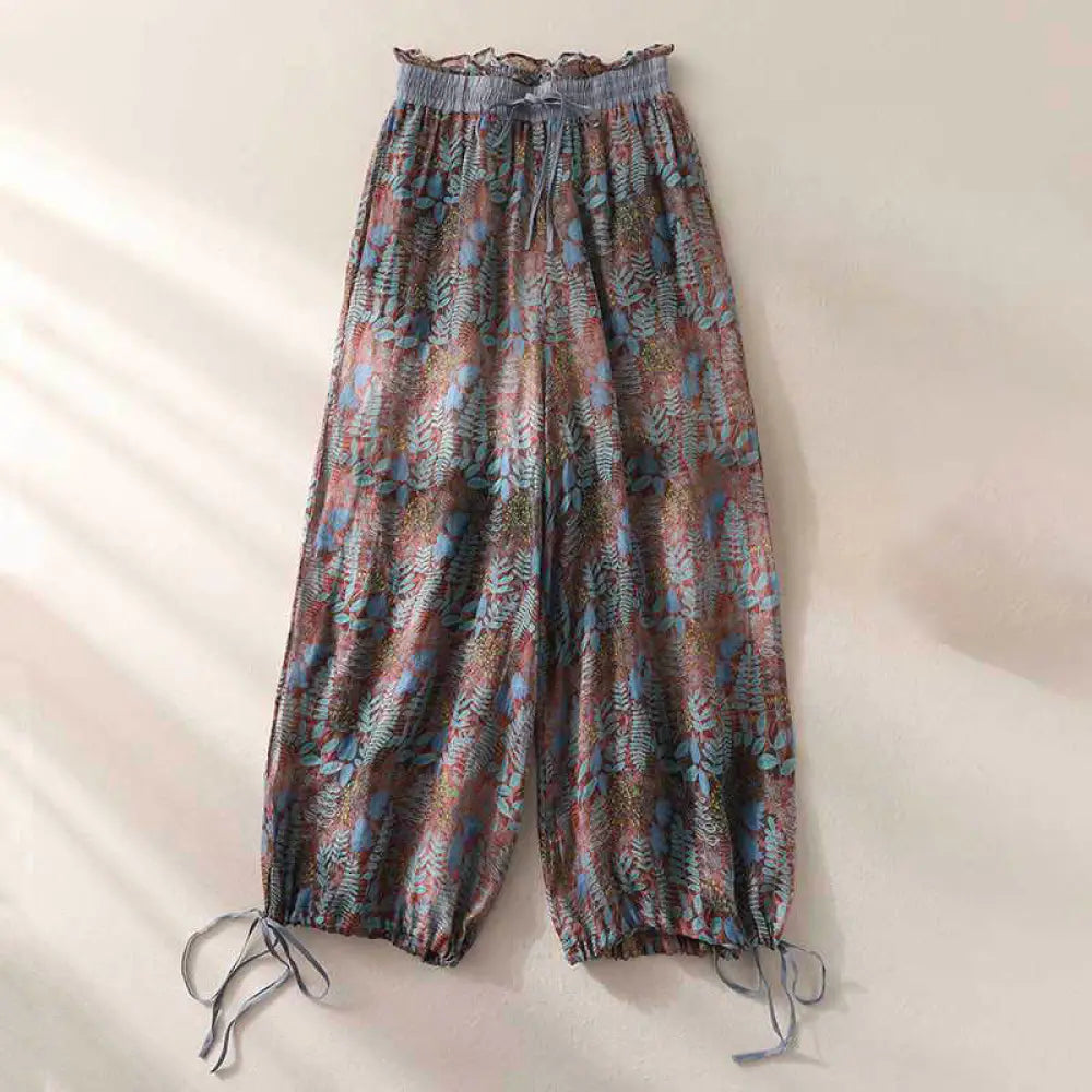BWOOOH printed yoga pants - Summer Women&