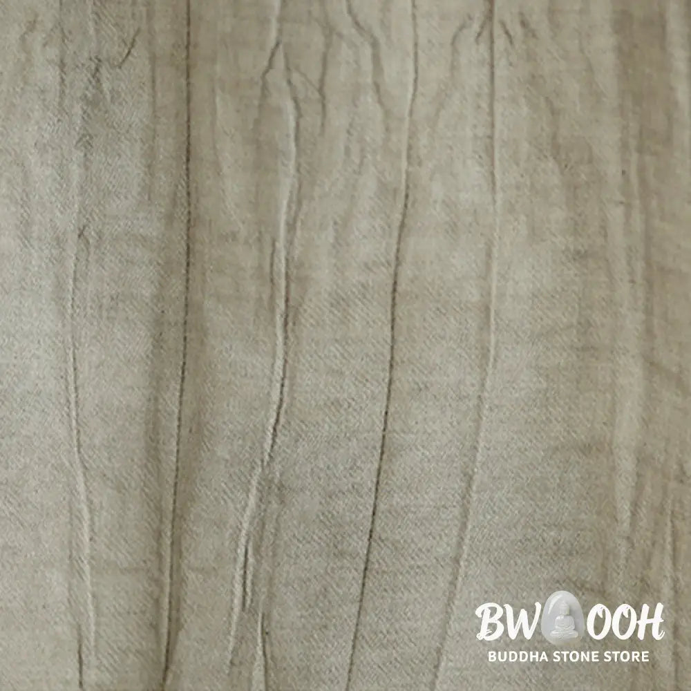 Buddha Stones Summer Wrinkles Simple Design Crew Neck Cotton Linen Women’s Sleeveless Vest Waistcoat - Women’s Vest