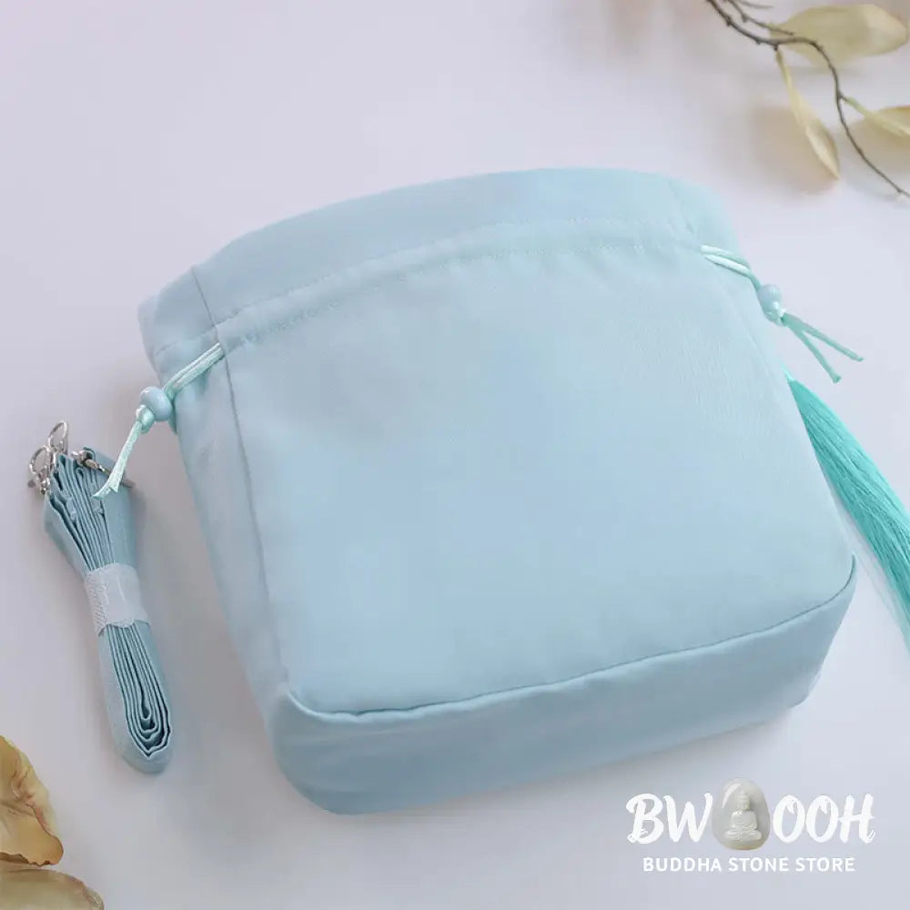 Buddha Stones Suzhou Embroidery Rabbit Lotus Epiphyllum Peony Magnolia Silk Tote Crossbody Bag Shoulder Bag Handbag
