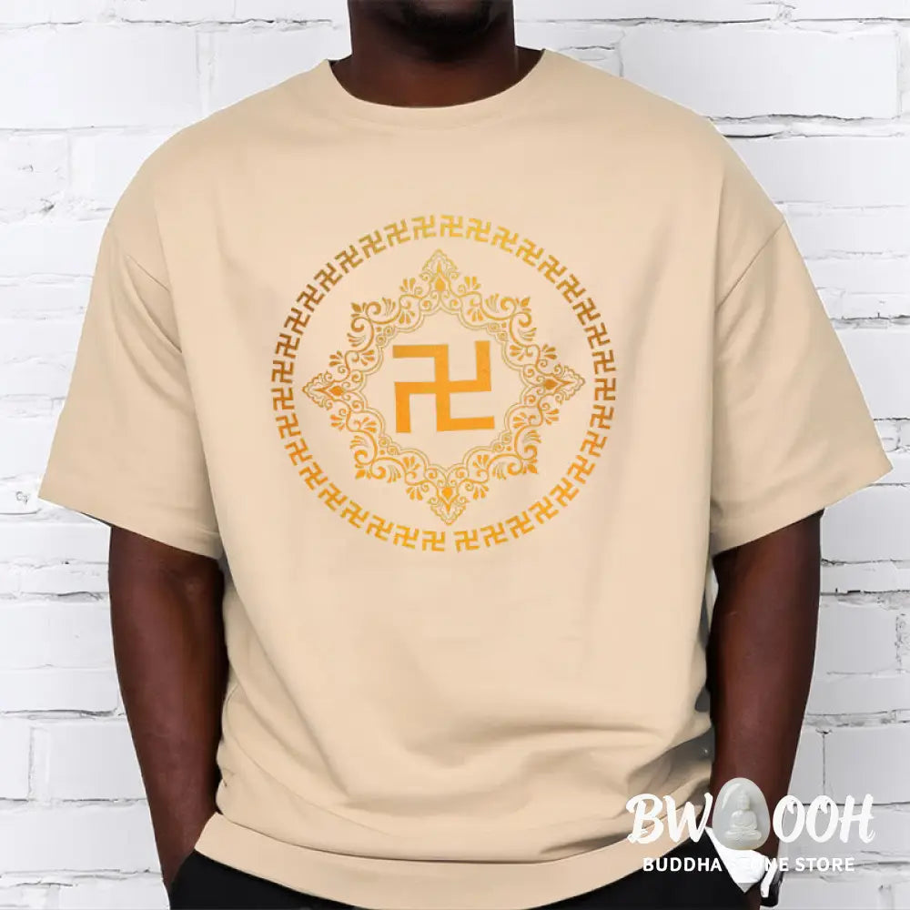 Buddha Stones Swastika Tee T-shirt - T-Shirts