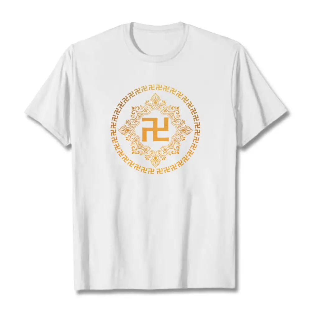 BWOOOH printed yoga pants - Swastika Tee T-shirt