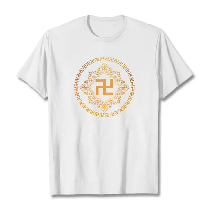 BWOOOH printed yoga pants - Swastika Tee T-shirt