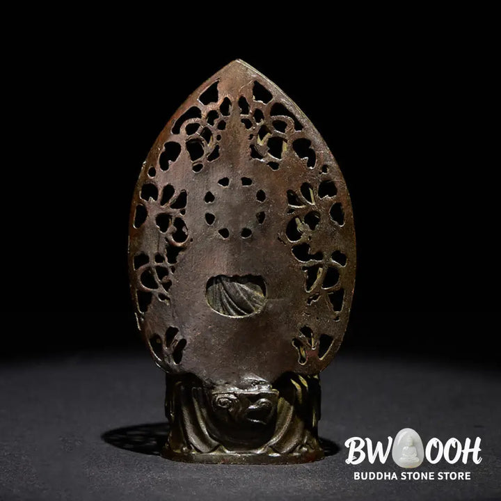 BWOOOH handcrafted Buddha statue - Tathagata Buddha Alloy Statue Zen H