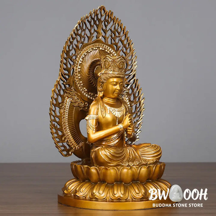 BWOOOH copper Buddha statue - Tathagata Buddha Figurine Serenity 