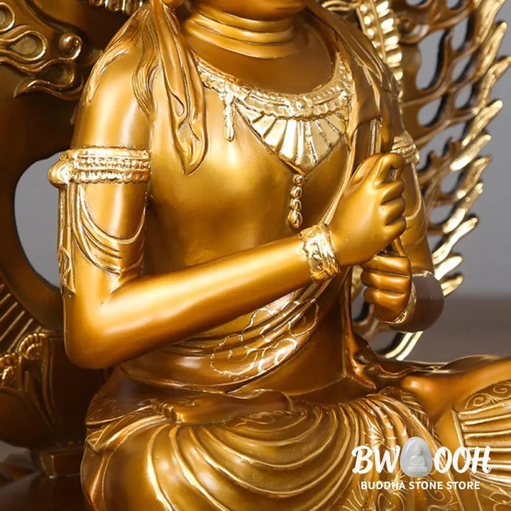 BWOOOH copper Buddha statue - Tathagata Buddha Figurine Serenity 