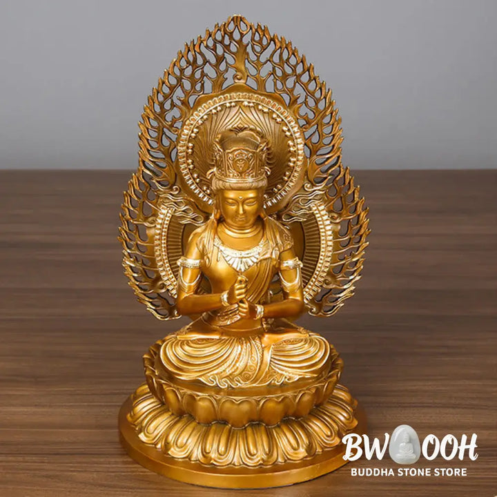 BWOOOH copper Buddha statue - Tathagata Buddha Figurine Serenity 