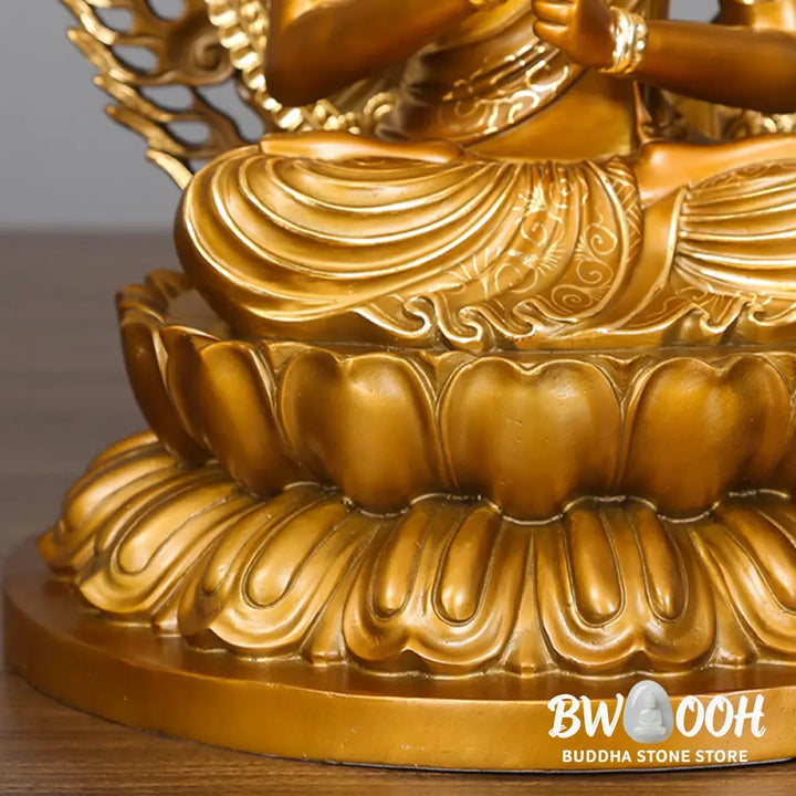 BWOOOH copper Buddha statue - Tathagata Buddha Figurine Serenity 