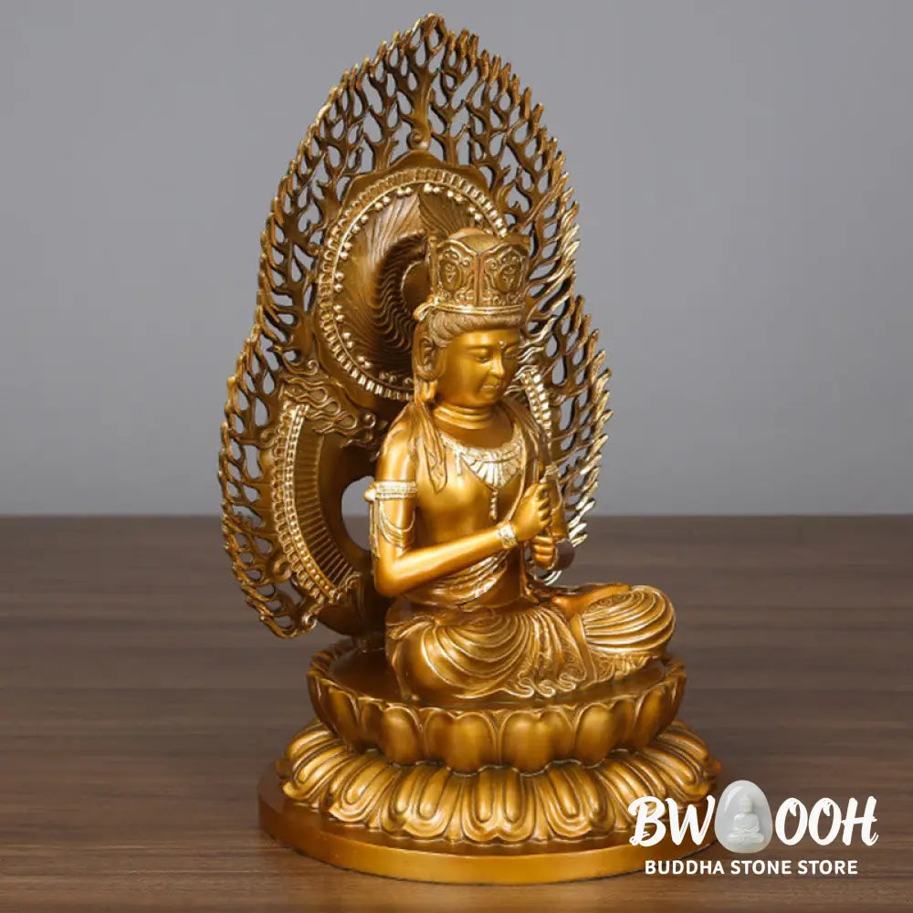 BWOOOH copper Buddha statue - Tathagata Buddha Figurine Serenity 