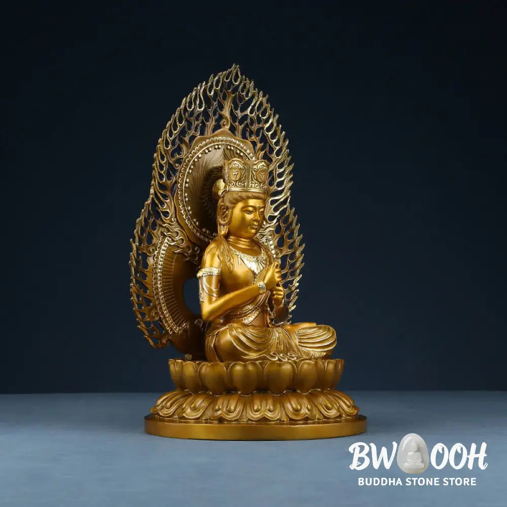 BWOOOH copper Buddha statue - Tathagata Buddha Figurine Serenity 