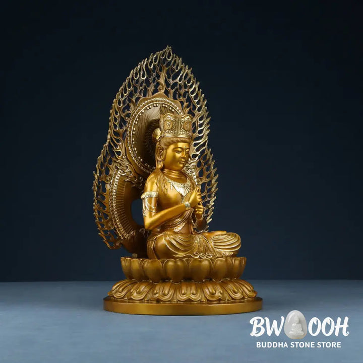 BWOOOH copper Buddha statue - Tathagata Buddha Figurine Serenity 