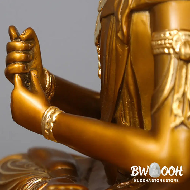 BWOOOH copper Buddha statue - Tathagata Buddha Figurine Serenity 