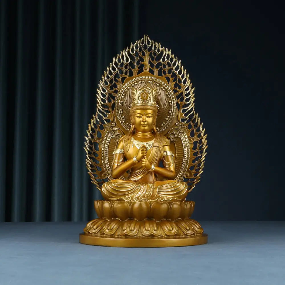BWOOOH copper Buddha statue - Tathagata Buddha Figurine Serenity 