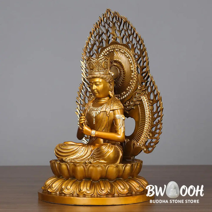 BWOOOH copper Buddha statue - Tathagata Buddha Figurine Serenity 