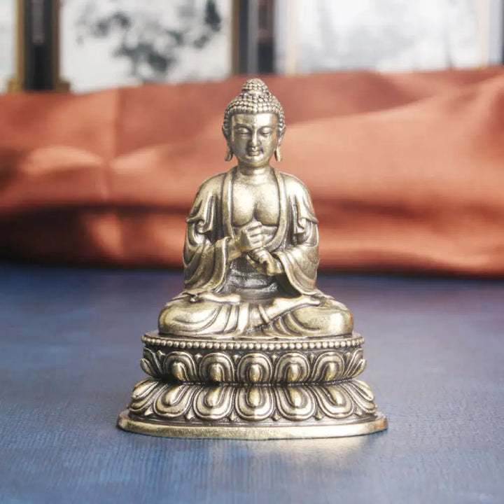 BWOOOH copper Buddha statue - Tathagata Buddha Serenity Copper St