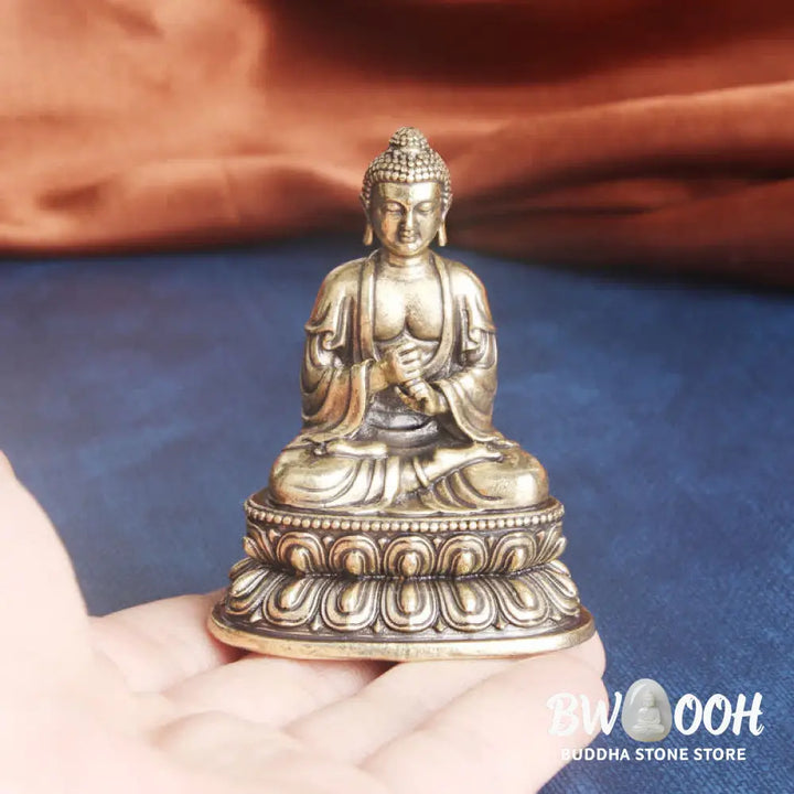 BWOOOH copper Buddha statue - Tathagata Buddha Serenity Copper St