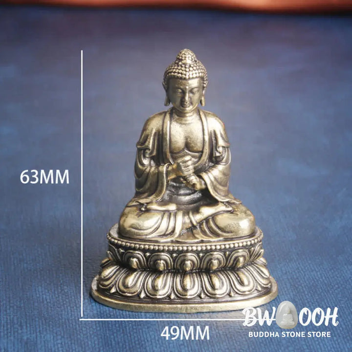 BWOOOH copper Buddha statue - Tathagata Buddha Serenity Copper St