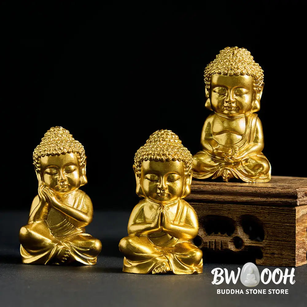 BWOOOH resin Buddha statue - Tathagata Buddha Statue Refrigerato