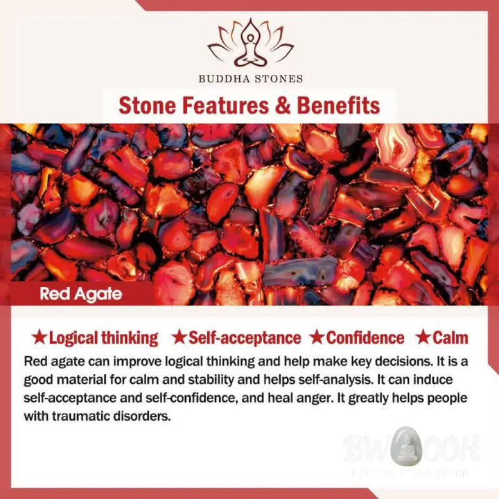 Buddha Stones Teardrop Shape Worry Stone Protection Crystal Decor 34*26*7.8cm - Crystal &amp; Stone Decor