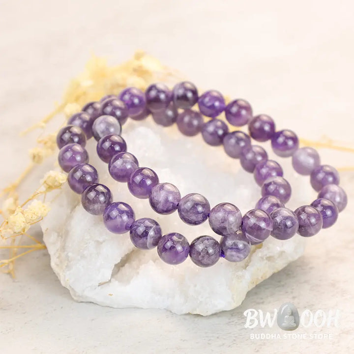 Buddha Stones The Amethyst Purification Bracelet - BWOOOH - Bracelet