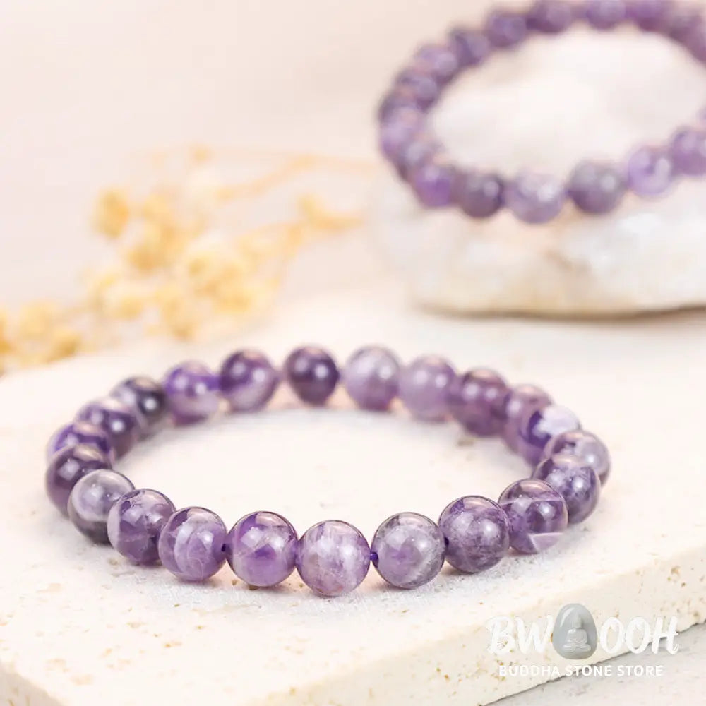 Buddha Stones The Amethyst Purification Bracelet - BWOOOH - Bracelet
