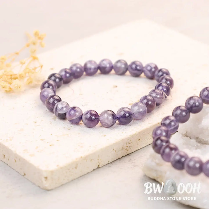 Buddha Stones The Amethyst Purification Bracelet - BWOOOH - Bracelet
