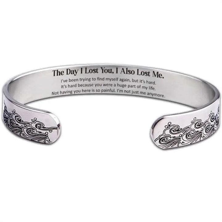 BWOOOH The Day I Lost You Memorial Harmony Bracelet Bangle - BWOOOH - Bracelet Bangle