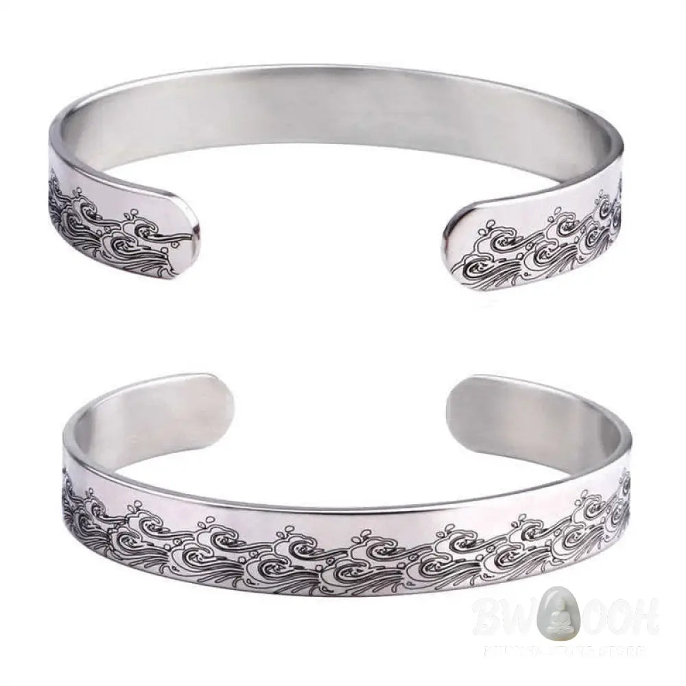 Buddha Stones The Day I Lost You Memorial Harmony Bracelet Bangle - BWOOOH - Bracelet Bangle