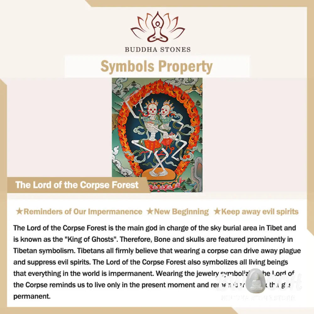 Buddha Stones The Lord Of The Corpse Forest Copper Brass Double Skull Keep Away Evil Spirits Cuff Bracelet Bangle