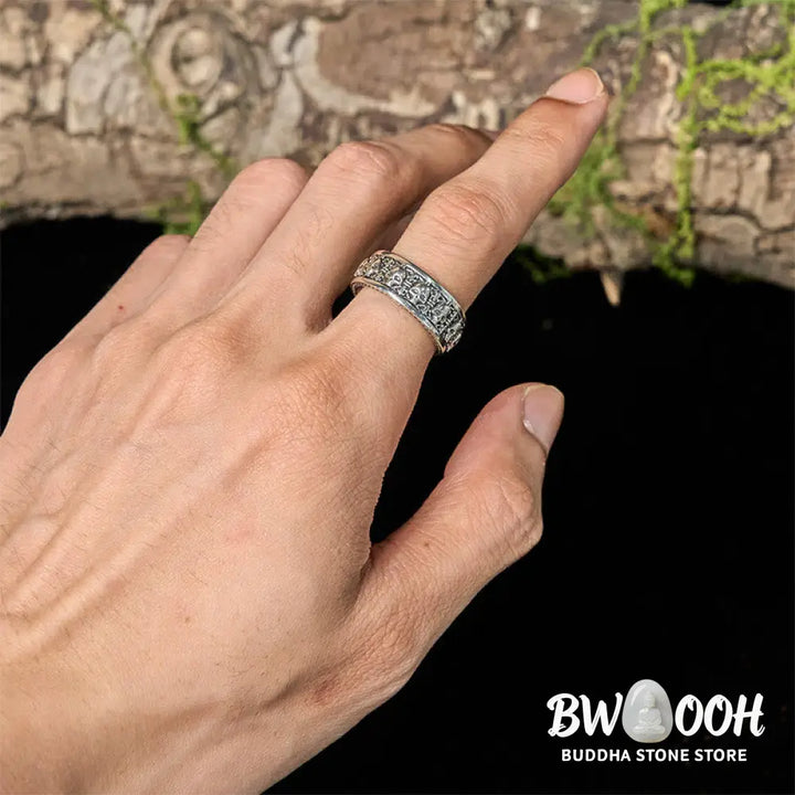 Buddha Stones The Lord Of The Corpse Forest Copper Skull New Beginning Ring - Copper Skull - Ring