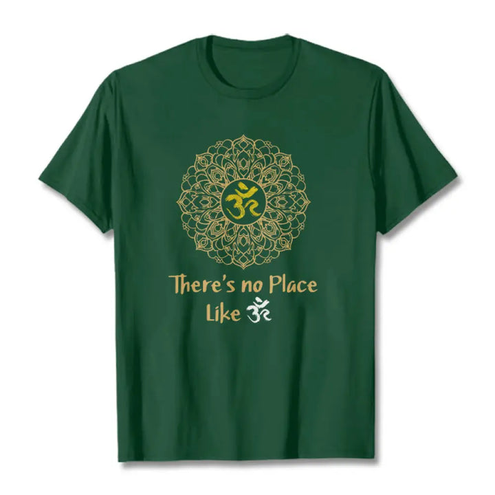 BWOOOH lotus print yoga pants - There Is No Place Like Lotus Tee T-shirt