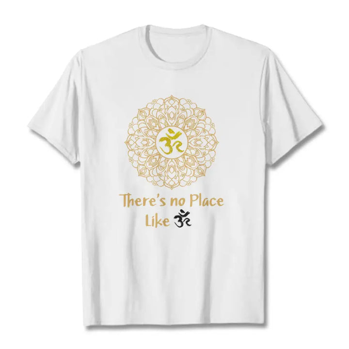 Buddha Stones There Is No Place Like Lotus Tee T-shirt - White / S - T-Shirts