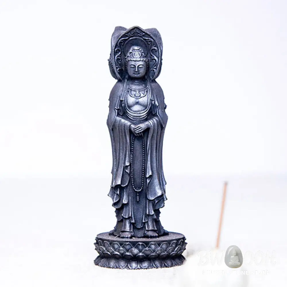 BWOOOH resin Kwan Yin statue - Three-sided Kwan Yin Avalokitesvara