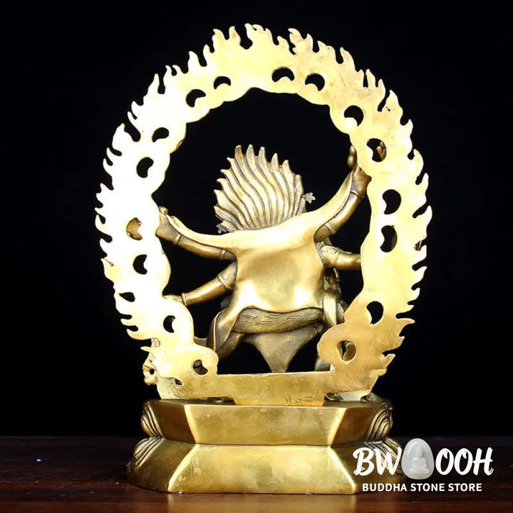 BWOOOH copper Bodhisattva statue - Tibet Mahakala Bodhisattva Figurine