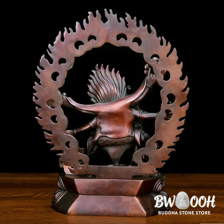 BWOOOH copper Bodhisattva statue - Tibet Mahakala Bodhisattva Figurine