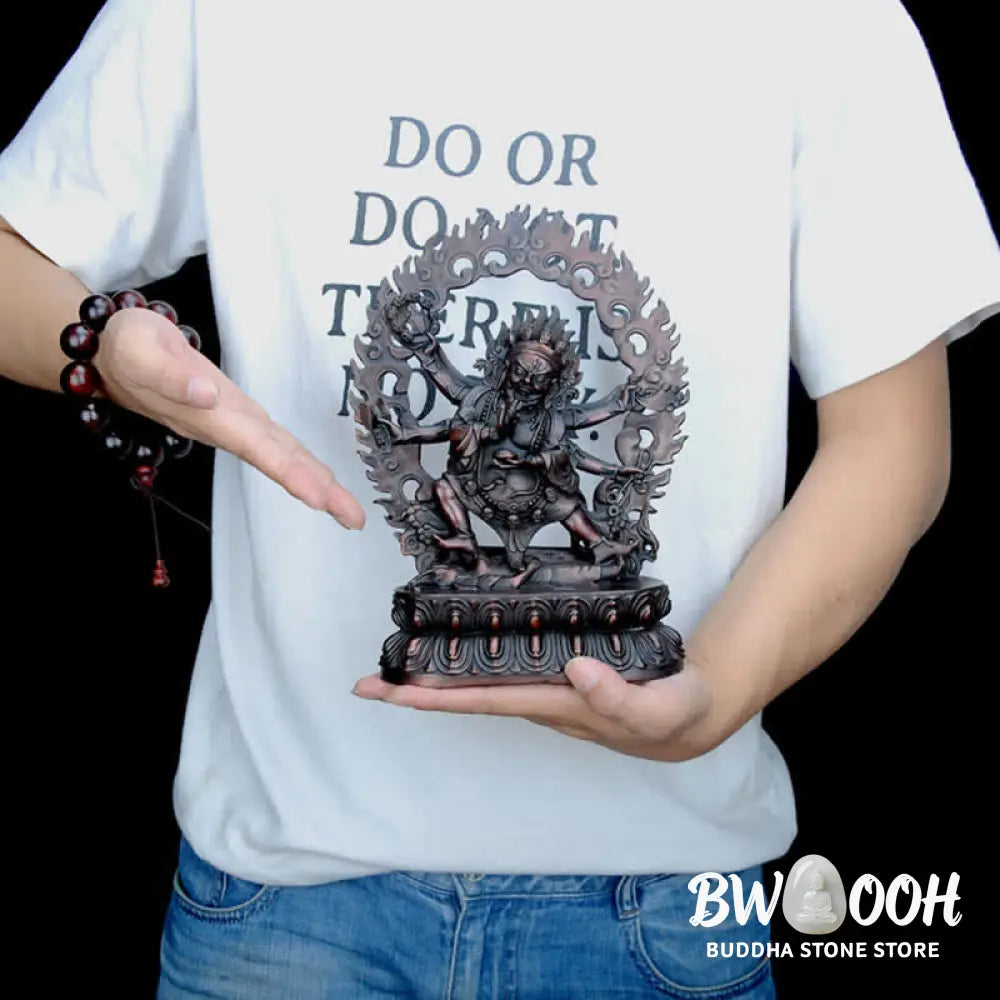 BWOOOH copper Bodhisattva statue - Tibet Mahakala Bodhisattva Figurine