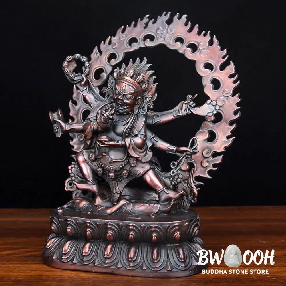 BWOOOH copper Bodhisattva statue - Tibet Mahakala Bodhisattva Figurine