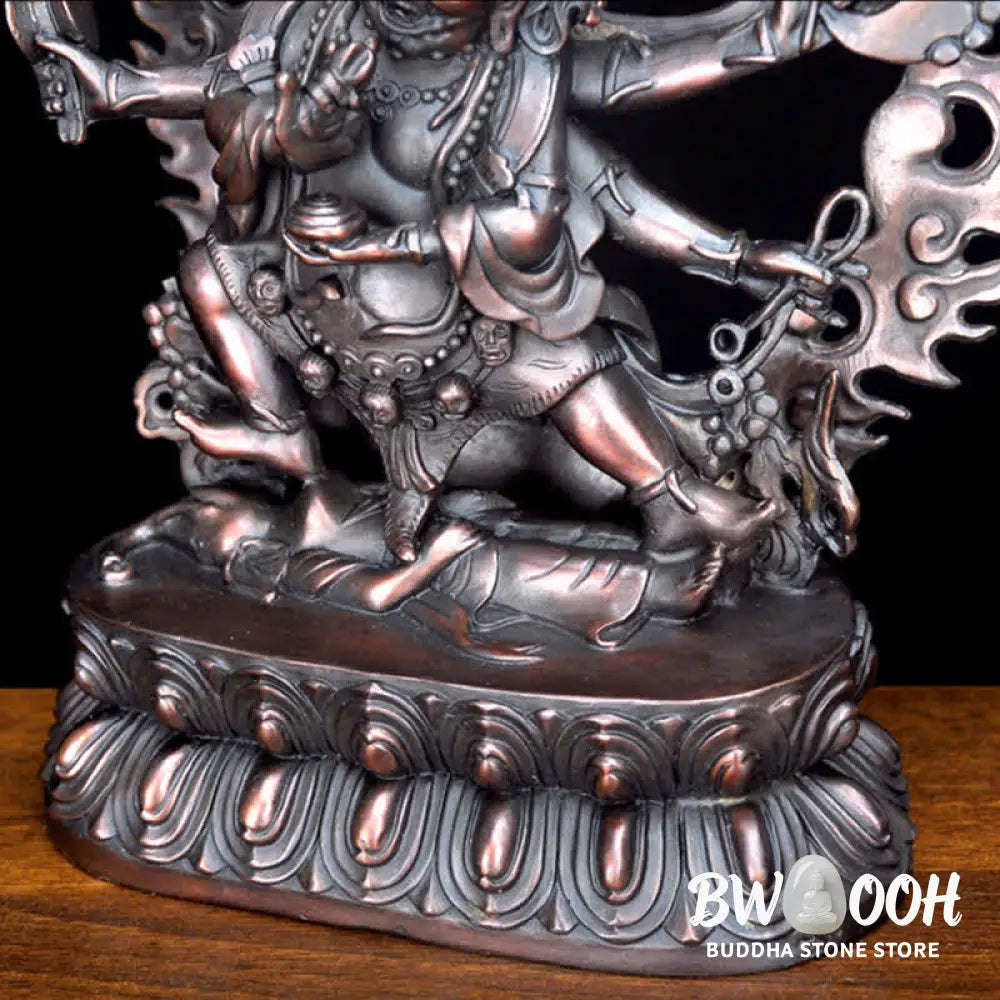 BWOOOH copper Bodhisattva statue - Tibet Mahakala Bodhisattva Figurine