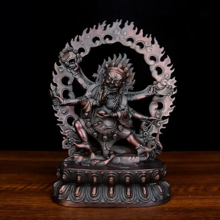 BWOOOH copper Bodhisattva statue - Tibet Mahakala Bodhisattva Figurine