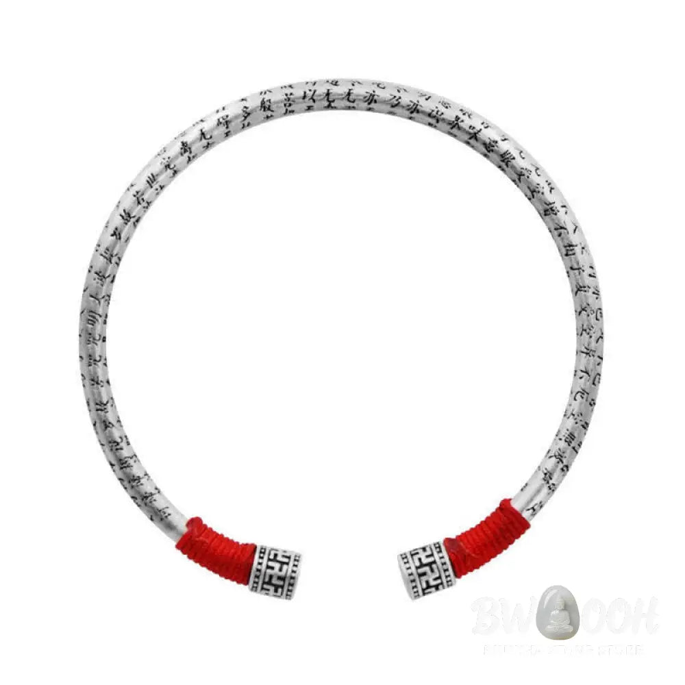Buddha Stones Tibet Om Mani Padme Hum Luck Red String Bracelet Bangle - BWOOOH - Red - Bracelet Bangle