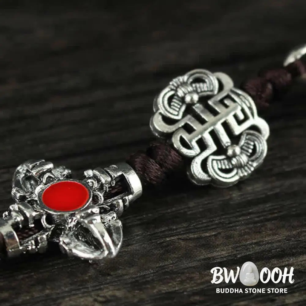 BWOOOH Tibet Om Mani Padme Hum Vajra Dorje Spiritual Car Hanging Decoration - Car Hanging Decoration