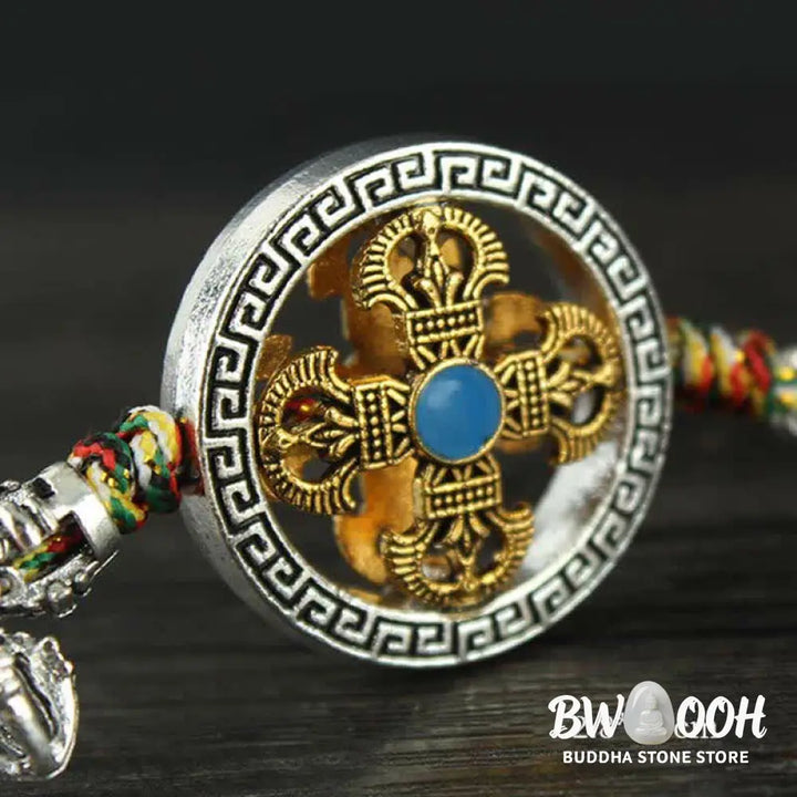 BWOOOH Tibet Om Mani Padme Hum Vajra Dorje Spiritual Car Hanging Decoration - Car Hanging Decoration