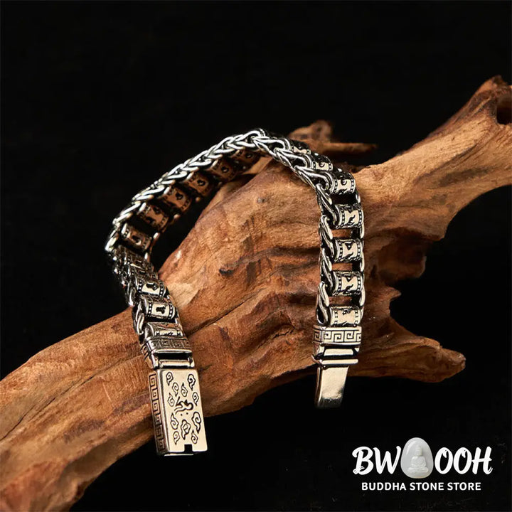 BWOOOH Tibetan Auspicious Clouds Copper Om Mani Padme Hum