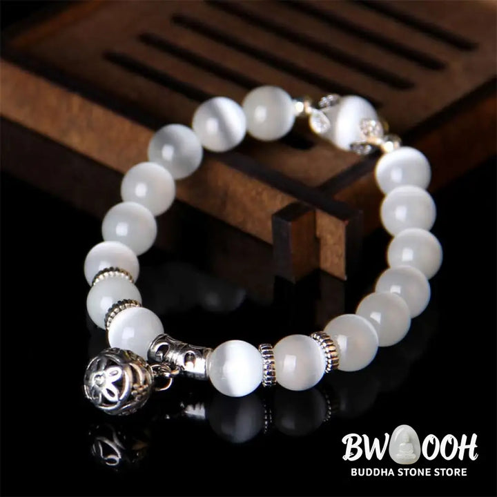 Buddha Stones Tibetan Cat Eye Lucky Bracelet - Bracelet