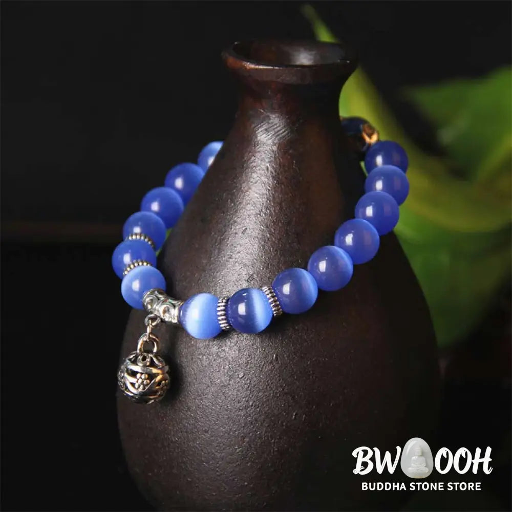 Buddha Stones Tibetan Cat Eye Lucky Bracelet - Bracelet